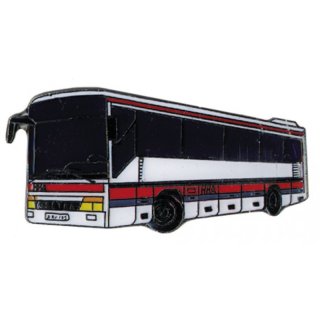 Anstecker / Pin Bus Setra RBA  wei/rot/blau*