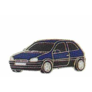 Anstecker / Pin Opel Corsa blau/94*