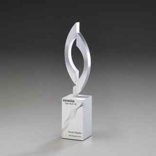 Balanced Kristallglas-Award 225mm inkl. Gravur