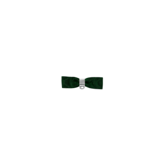 Bandschleife Petrol ca. 45 x 15 mm