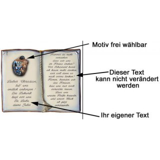 Buch 27x22 cm personalisierbar