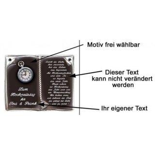 Buch Keramik zum Hochzeitstag 27x22cm gestaltbar