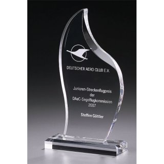 Burning Flame Award 250mm inkl. Gravur
