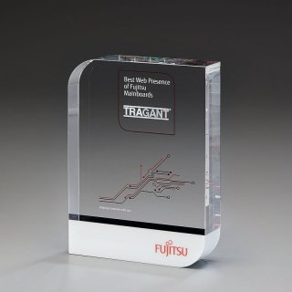 Certification Award Kristallglas 200mm inkl. Gravur