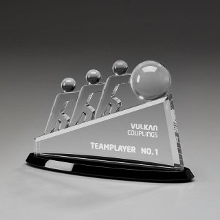 Collaboration Kristallglas Award 145mm inkl. Gravur