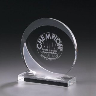 Crystal Ice Eclipse Award 160mm inkl. Gravur