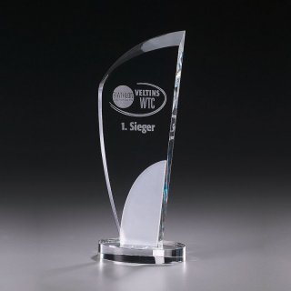 Crystal Ice Elegance Award 255mm inkl. Gravur