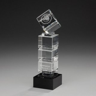 Cube Tower Kristallglas 250mm inkl. Gravur