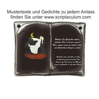 Decoramic Keramikbuch Braun, Motiv Schlafwandler