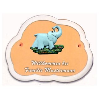 Decoramic Wolkentraum 624 Toskana, Motiv Elefant