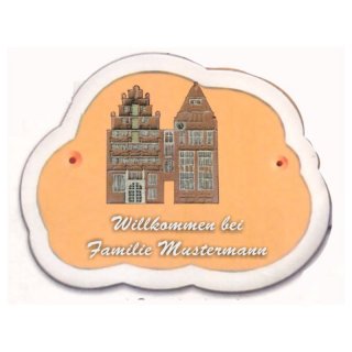 Decoramic Wolkentraum 624 Toskana, Motiv Roseliushaus Brmen