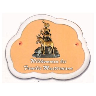 Decoramic Wolkentraum 624 Toskana, Motiv Stadtmusikanten Magnet