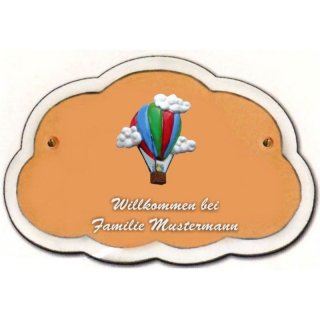 Decoramic Wolkentraum 626 Toskana, Motiv Ballonfahren