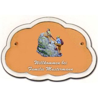 Decoramic Wolkentraum 626 Toskana, Motiv Bergsteiger