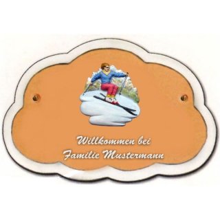 Decoramic Wolkentraum 626 Toskana, Motiv Skilufer