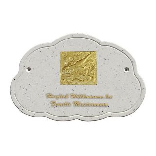 Decoramic Wolkentraum Granitgrau, Motiv Lichtbringer gro