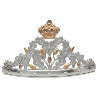 Diadem BICOLOR, teils vergoldet