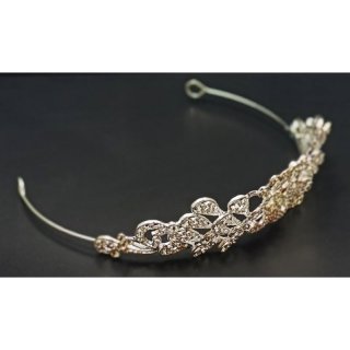 Diadem versilbert  14 x 5,51 cm