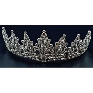 Diadem versilbert  14 x 5,51 cm