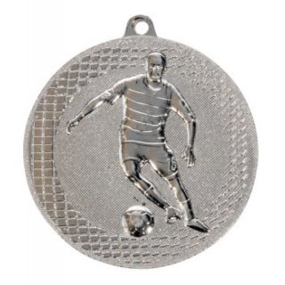 Eisen-Medaille Fuball 50mm silber Fussball Motiv 37gr.