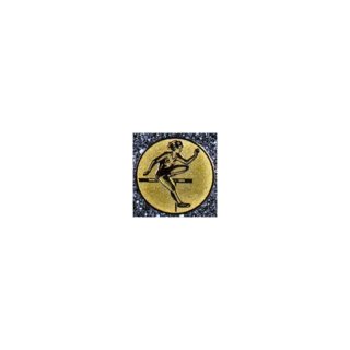 Emblem D=50 Hrdenlauf Damen in gold-, silber- und bronzefarben