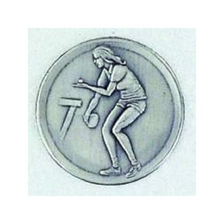 Emblem D=50 mm Tischtennis Damen