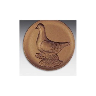 Emblem D=50mm Altholl. Tmmler, bronzefarben in Kunststoff fr Pokale und Medaillen