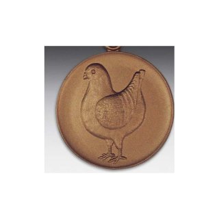 Emblem D=50mm Engl. Modena,   bronzefarben, siber- oder goldfarben