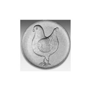 Emblem D=50mm Engl. Modena, silberfarben in Kunststoff fr Pokale und Medaillen