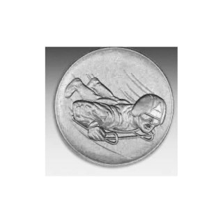 Emblem D=50mm Kresta, silberfarben in Kunststoff fr Pokale und Medaillen