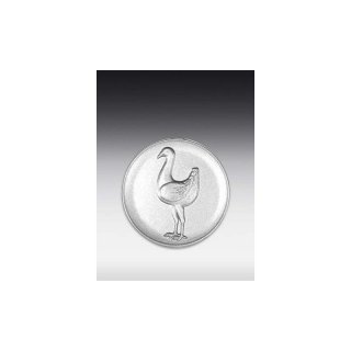 Emblem D=50mm Malteser, silberfarben in Kunststoff fr Pokale und Medaillen