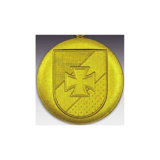 Emblem D=50mm Reservisten, goldfarben in Kunststoff f�r Pokale und Medaillen