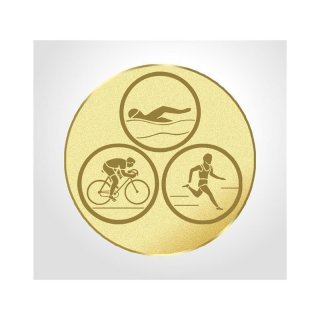 Emblem D=50mm Triathlon