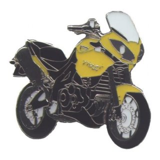 Euro-Roller Shop Pin TRIUMPH Tiger Mod. 2007 gelb