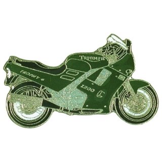 Euro-Roller Shop Pin TRIUMPH Trophy Modell 93 racinggrn*