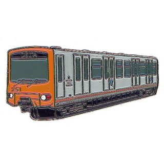 Euro-Roller Shop Pin U-Bahnwagen 251 MIVB orange*