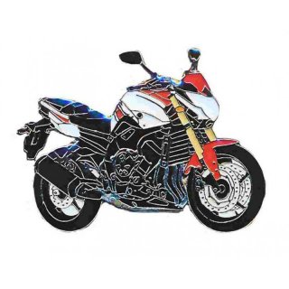 Euro-Roller Shop Pin YAMAHA FZ 8 rot/wei