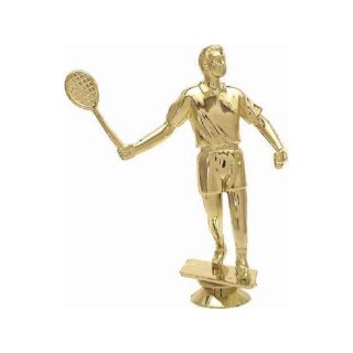 Figur Badminton gold     146mm