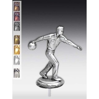 Figur Bowling Mann - Bowler Glanz-Gold
