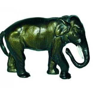 Figur Elefant  versilbert 6cm