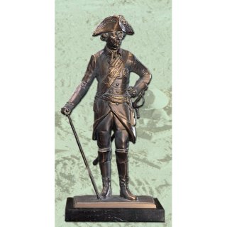 Figur Friedrich II  bronziert 26cm
