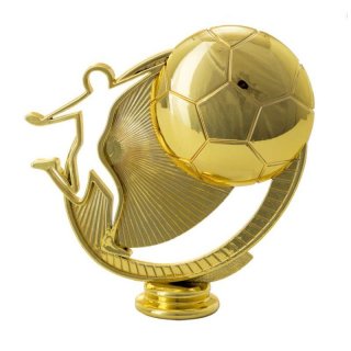 Figur Fussball gold 127mm