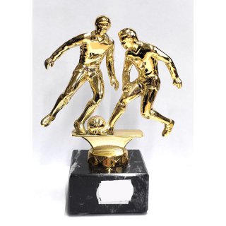 Figur Fussball goldfarben H=15 cm