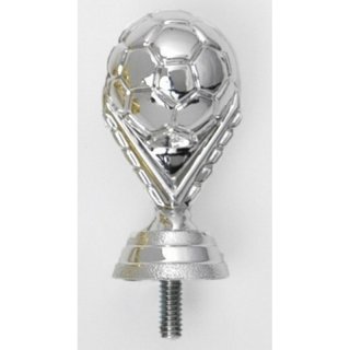 Figur Fussball silber 68mm