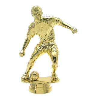 Figur Fussballer gold 133mm