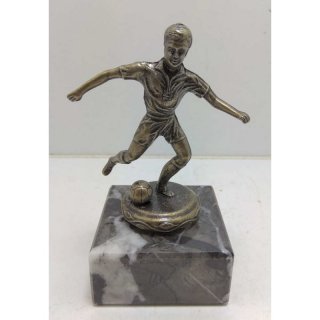 Figur Fuballspieler bronze