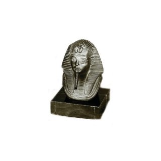 Figur Goldmaske Tutanchamun  bronziert 15cm