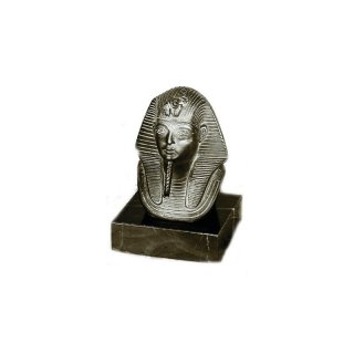 Figur Goldmaske Tutanchamun vergoldet 15cm