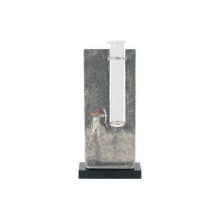 Figur H=245mm Billiard aus Metall - Marmor - Glas, Gravur im Preis enthalten.