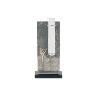 Figur H=245mm Karate aus Metall - Marmor - Glas, Gravur im Preis enthalten.
